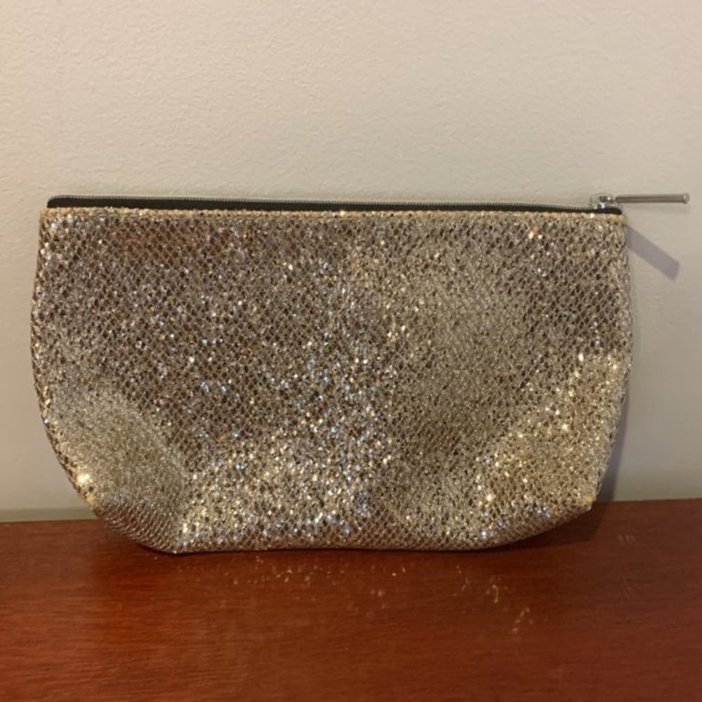 Gold Makeup Purse